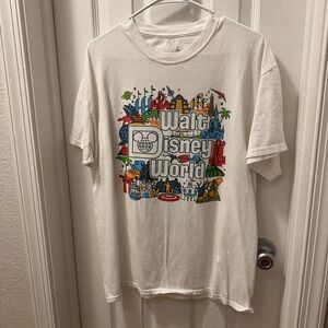 Disney White T-Shirt with Logo